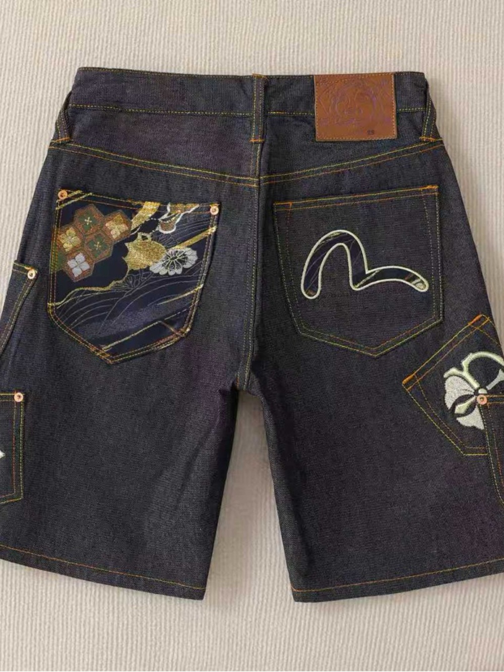 Evisu Women's Denim Shorts